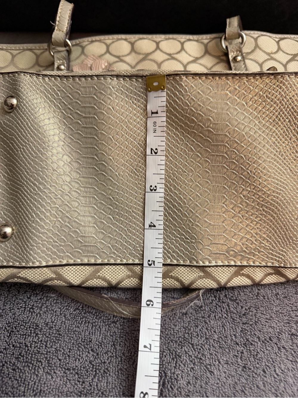 Nine West 3D Flower Purse - Picture 9 of 16
